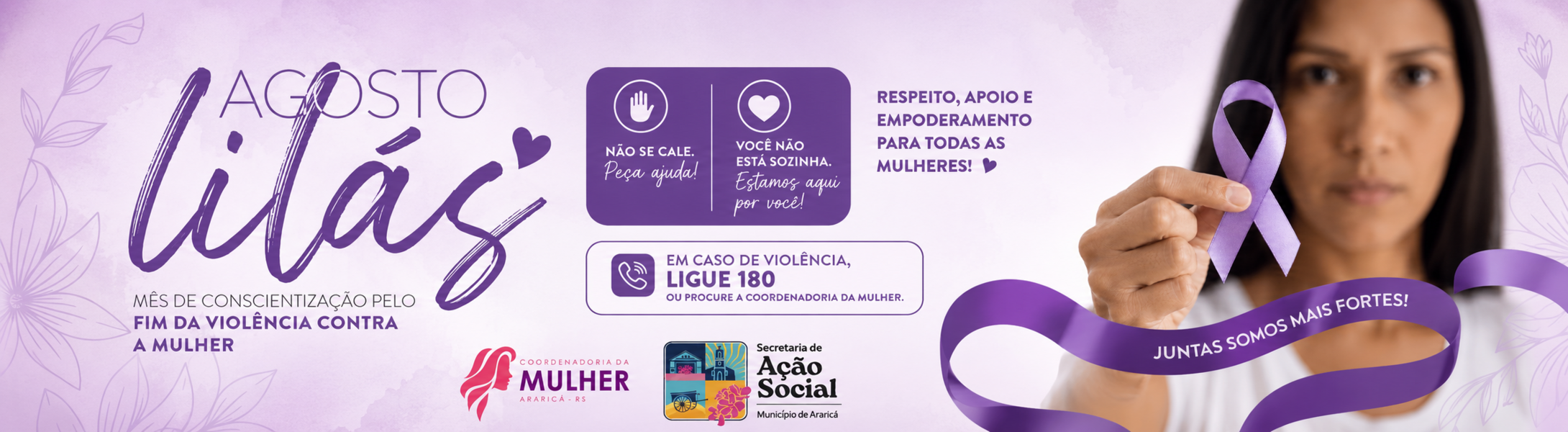 FIM DA VIOLÊNCIA CONTRA A MULHER.