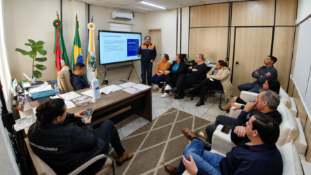 Coordenadoria Municipal de Defesa Civil apresenta Plano de Contingência às autoridades municipais