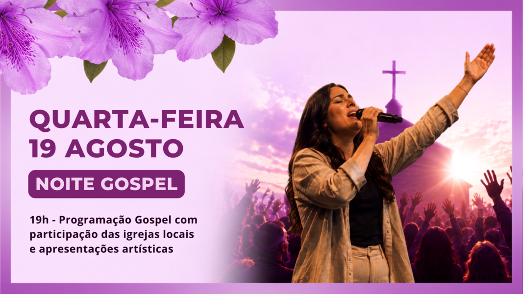 Programação para quarta-feira
