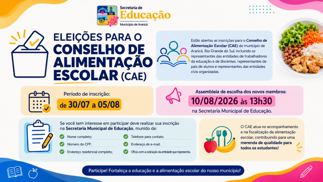 CAE - Eleições para 2026/2030