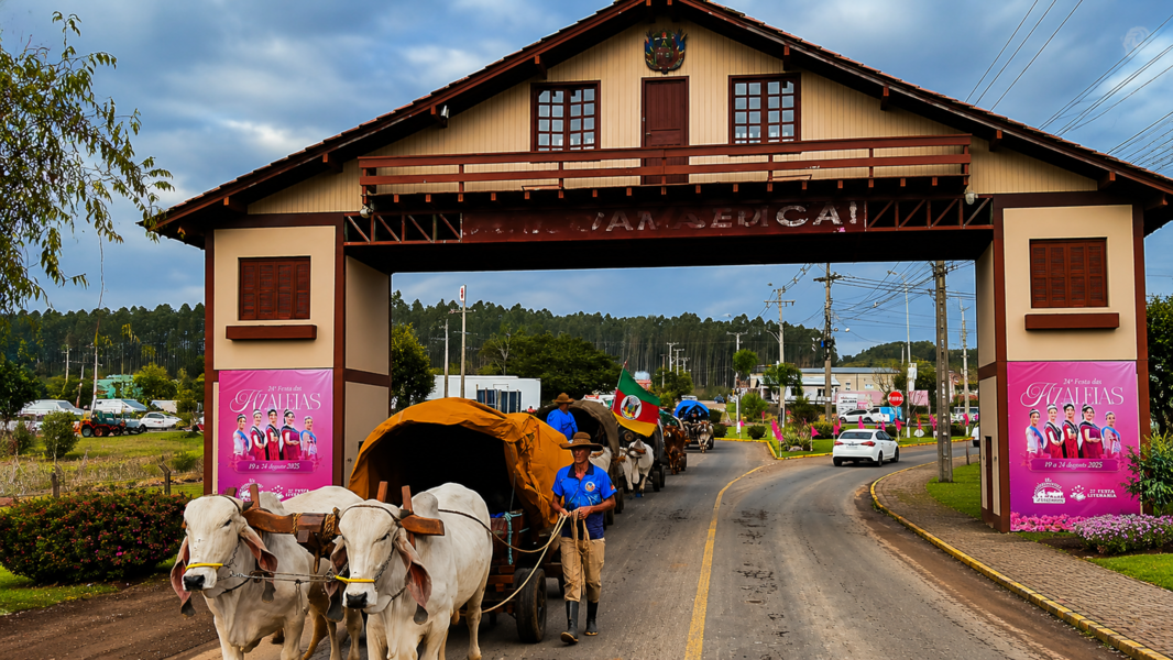Entre caminhos, histórias e tradições, Araricá mantém viva a cultura dos Bois Carreiros, um momento de união, emoção e valorização das nossas raízes.