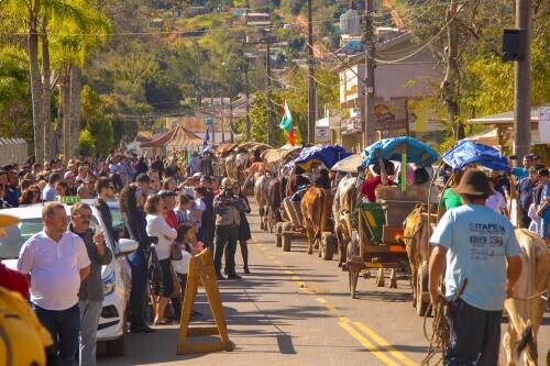 Entre caminhos, histórias e tradições, Araricá mantém viva a cultura dos Bois Carreiros, um momento de união, emoção e valorização das nossas raízes.